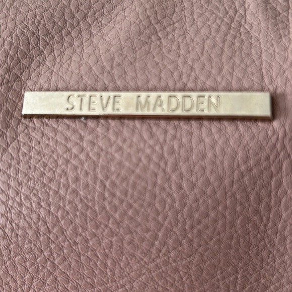 NWOT Steve Madden Large Makeup Bag in Mauve - Picture 2 of 4